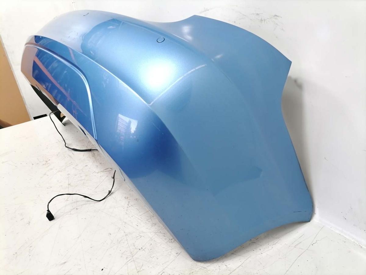 Skoda Fabia 2 5J original St0&szlig;stange Stossf&auml;nger hinten LQ5X Hellblaumetallic Combi Bj.2014